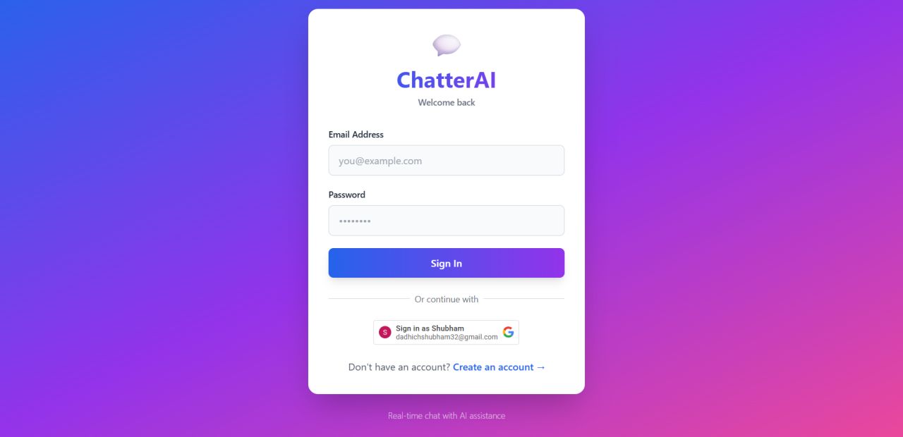 ChatterAI Project
